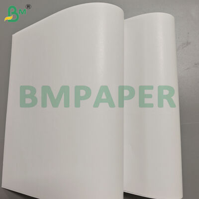 Hojas de papel de etiqueta C1S brillante de un lado de 70 gramos para la fabricación de etiquetas