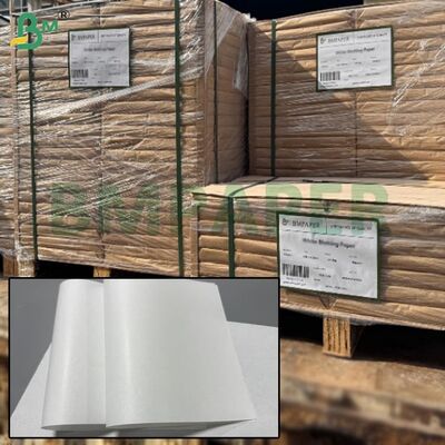 Papel Kraft Blanqueado MG de 35 g/m² y 38 g/m², Glaseado a Máquina, Brillante por una Cara, Hojas de 30 cm x 60 cm