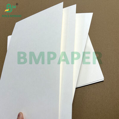 Papel blanco estucado de grado alimenticio de 300 g/m² y 350 g/m² para cajas de almuerzo, 70 x 100 cm
