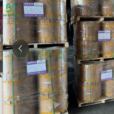 700 mm 750 mm 40 gr 50 gr Papel de pergamino recubierto de silicona de color marrón para hornear