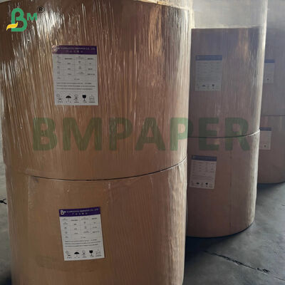 Rollo de papel térmico de 48 g, 635 mm de ancho, papel de recibo POS ligero para impresión de alto volumen