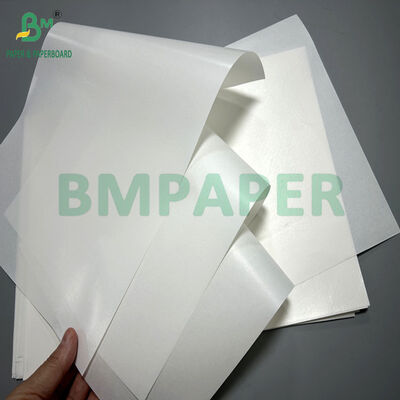 Papel Kraft MG Blanco a prueba de humedad de 40 g/m² + 20 PE para envolver azúcar, ancho de 300 mm