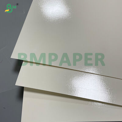 315g + 15g Cartoncillo PET Blanco Recubierto de Grado Alimenticio para Platos de Comida