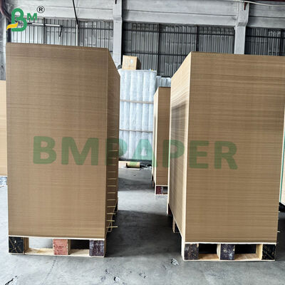 Papel Kraft de alta resistencia sin blanquear 50 libras Bolsa de cemento de alta extensión