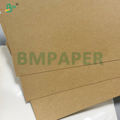 280g de calidad alimentaria sin revestimiento cartón Kraft marrón 2S PE