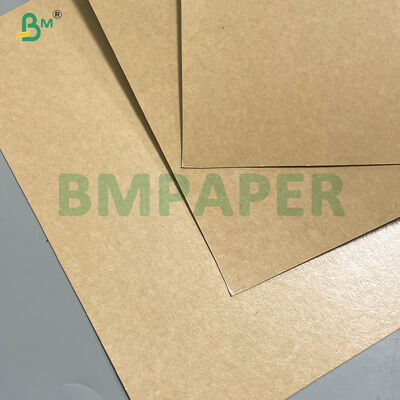 Papel Kraft marrón impermeable con recubrimiento de grasa en PE de dos lados de 300 g