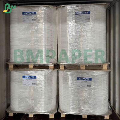 27mm × 6000m Rollo de papel de cigarrillo. 26gm de grado alimenticio certificado para la fabricación de cigarrillos.