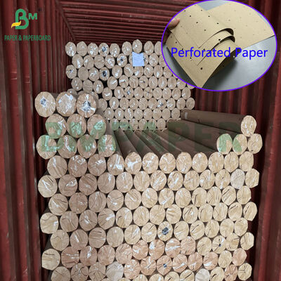 Papel Kraft Marrón Perforado de 70gsm 80gsm 90 pulgadas de Ancho para CAM de Ropa