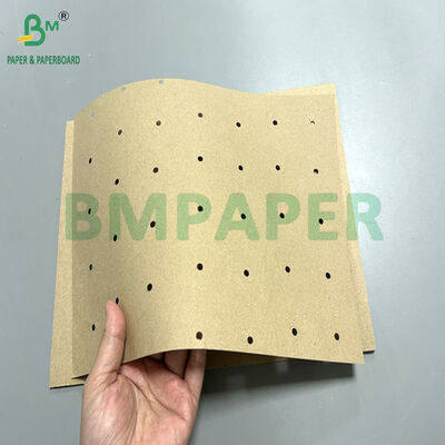 Papel Kraft Marrón Perforado de 70gsm 80gsm 90 pulgadas de Ancho para CAM de Ropa
