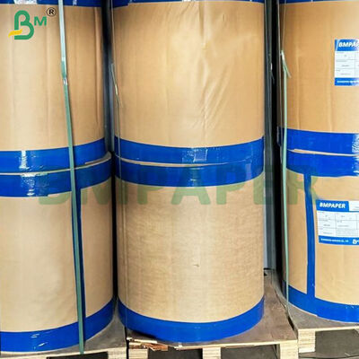 Rollos de papel Kraft con revestimiento de PE de 350 g/m² + 10 g/m² para cuencos/platos de grado alimenticio