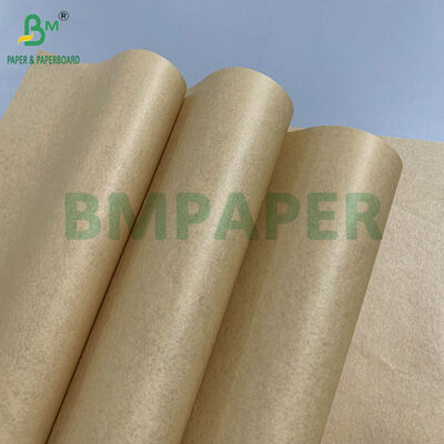Calidad alimentaria de contacto directo seguro 30gm 40gm marrón MG papel Kraft para bolsas de papel embalaje de alimentos