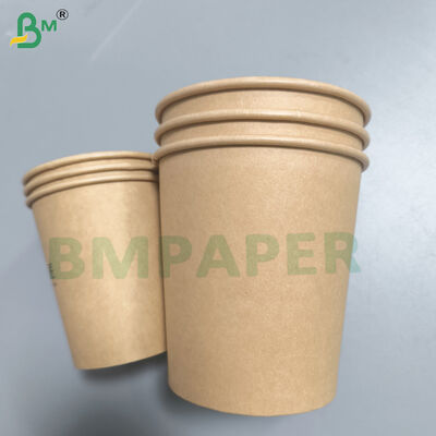 Papel Kraft para alimentos recubierto en PE PET para cajas de alimentos desechables