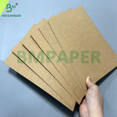 100 gramos 120 gramos de pulpa virgen de color marrón de papel artesanal para bolsas de alimentos