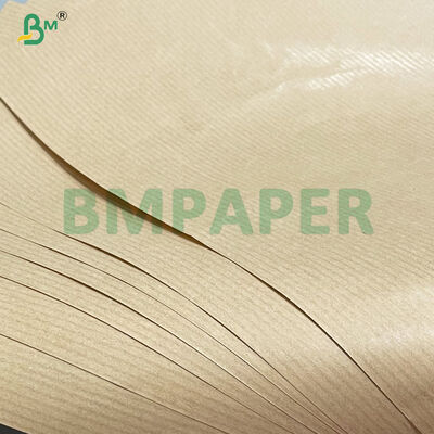 75G de calidad alimenticia MG papel Kraft a rayas 700 mm 800 mm en rollo