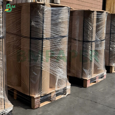 Papel Kraft marrón de un lado brillante de vidrio de máquina de 80 g