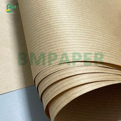 Papel Kraft marrón de un lado brillante de vidrio de máquina de 80 g