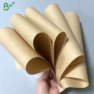 Papel a prueba de grasa de color marrón de 60 g/m² y 70 g/m² para margarina de 1000 mm y 1100 mm