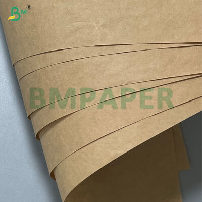 90G de alta resistencia a la tracción Papel de recubrimiento de Kraft Liner de color marrón ISO FDA