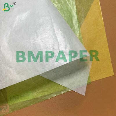 Papel semitransparente AciFree 40gsm 60gsm Glassine resistente a la grasa para envolver alimentos y almacenar manualidades
