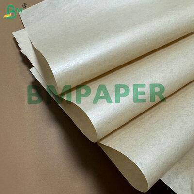 Papel de embalaje de color marrón laminado de 40 g 50 g para el embalaje de tenedores plásticos
