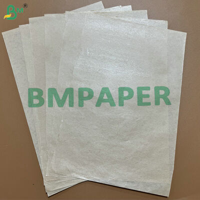 Papel de embalaje de color marrón laminado de 40 g 50 g para el embalaje de tenedores plásticos