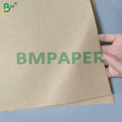Brillo rayado MG sin blanquear del papel de Kraft un lado para los bolsos de lujo