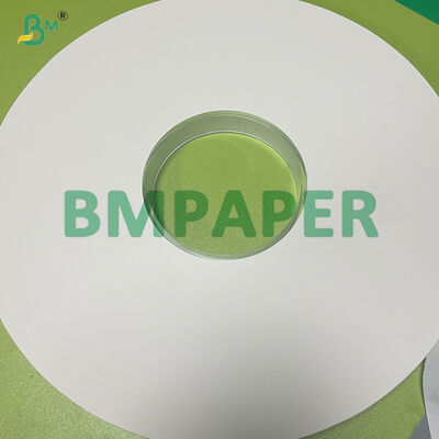 Papel laminado de tabaco de textura blanca de 19 g de grado alimenticio de 23 mm en rollos
