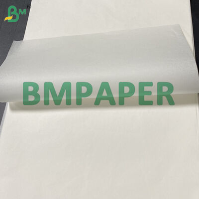 35gm 40gm Calidad alimenticia Blanqueado Blanco Verdadero Papel a prueba de grasa Jumbo Rolls 365mm 295mm, KIT 3 ′′5 Resistencia al aceite
