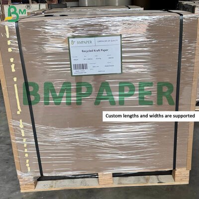 300gm Hojas de papel Kraft de color marrón reciclado para la separación de palets Tamaños personalizados