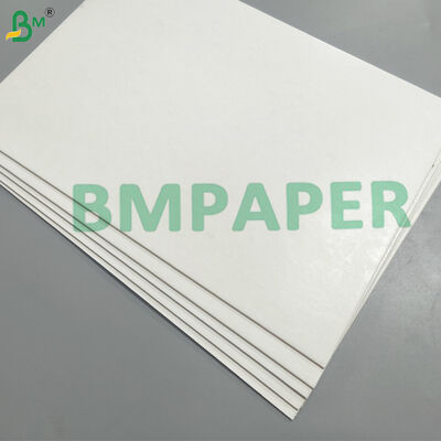 cartulina blanca brillante echada a un lado doble del cartón de la cubierta 1200gsm