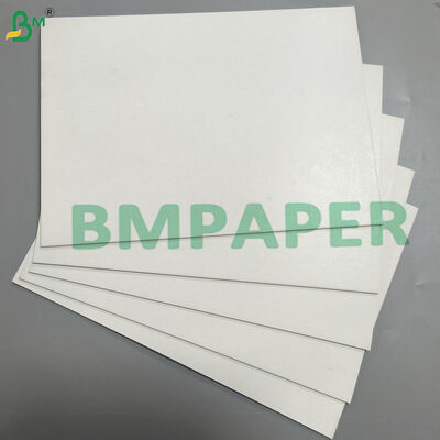 cartulina blanca brillante echada a un lado doble del cartón de la cubierta 1200gsm