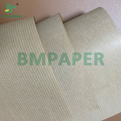 La alta máquina natural de la durabilidad 40GSM 60GSM Brown esmaltó el papel acanalado de Kraft