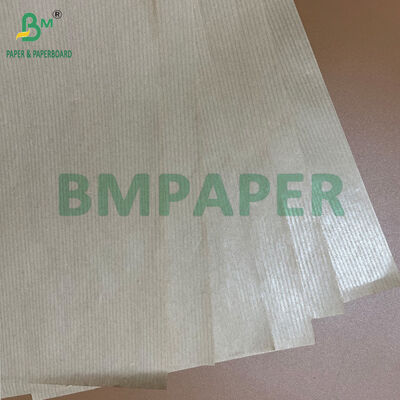La alta máquina natural de la durabilidad 40GSM 60GSM Brown esmaltó el papel acanalado de Kraft