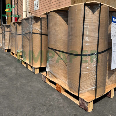 Papel Kraft marrón poliestirado para envolver cubiertos de cubiertos de grado alimenticio 40+9 800 mm 900 mm