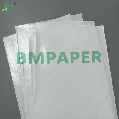 Rollo de papel recubierto de grado alimenticio de 40 g/m² de papel Kraft laminado de PE resistente al agua y a la grasa para envases de cubiertos termosellables