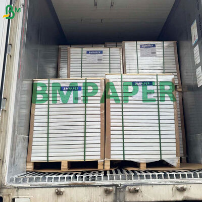 Papel NCR sin carbono en bruto recubierto, sin acoplar, de parte superior media y parte inferior