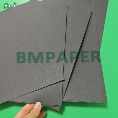 Papel de cartulina negra de 250 g/m² y 300 g/m² para embalaje de joyería, excelente imprimibilidad