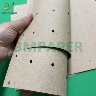 Papel marrón perforado de 60 gm 70 gm 1,65 m 1,8 m de ancho para prendas de vestir por rollo 25 kg