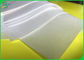 rollo blanco del papel del arte de 29g 31g 40g a prueba de calor para las bandejas del horno de papel disponibles