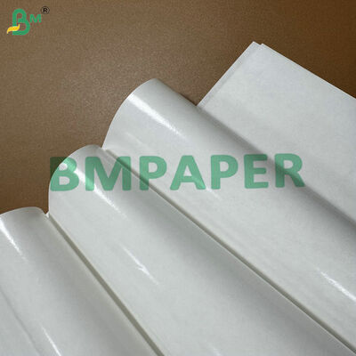 Heat Sealable 50gsm 60gsm White Kraft Paper with PE Coating for Food Wrappers and Bags
