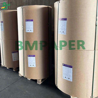 Papel recubierto de 43 - 45 gramos blanco para tapas de yogur recubierto de un lado