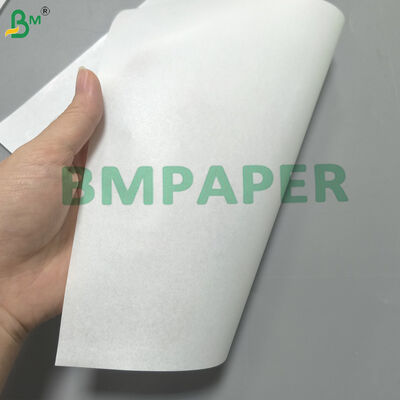Papel recubierto de 43 - 45 gramos blanco para tapas de yogur recubierto de un lado