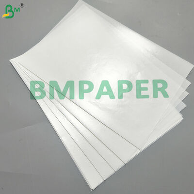 Papel recubierto de 43 - 45 gramos blanco para tapas de yogur recubierto de un lado