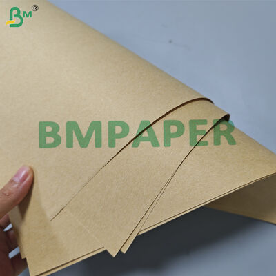 Papel Kraft Marrón de Seguridad Alimentaria de 40g 50g para Bolsas de Panadería Alta Resistencia 79 x 109cm