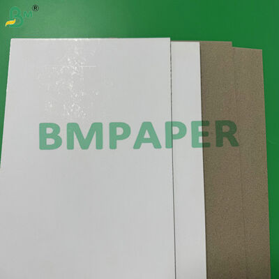 CARTÓN BLANCO REVESTIDO DE 1,0 MM 1,5 MM GROSOR PARA FABRICACIÓN DE CAJAS, ENCUADERNACIÓN, APLICACIONES DE MONTAJE