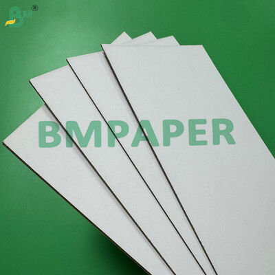 CARTÓN BLANCO REVESTIDO DE 1,0 MM 1,5 MM GROSOR PARA FABRICACIÓN DE CAJAS, ENCUADERNACIÓN, APLICACIONES DE MONTAJE