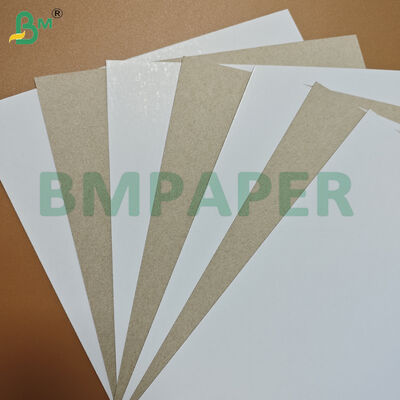 1 mm de un lado revestido de blanco superior con espalda gris de cartón dúplex