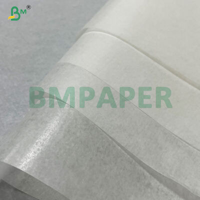 Papel de confitería transparente blanco brillante de 30 g/m² apto para alimentos