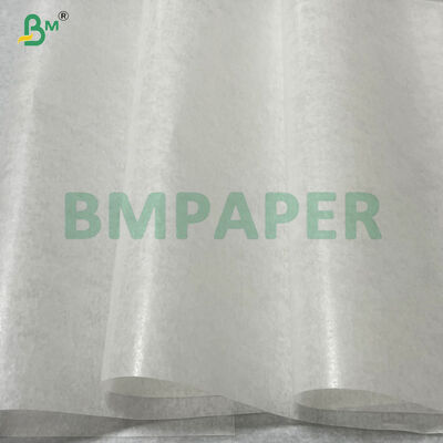 Papel de confitería transparente blanco brillante de 30 g/m² apto para alimentos