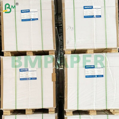 80 gramos de papel kraft blanco recubierto de PE para bolsas de bocadillos